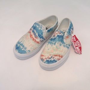 BRAND NEW Vans Tie Dye Design Slip-Ons